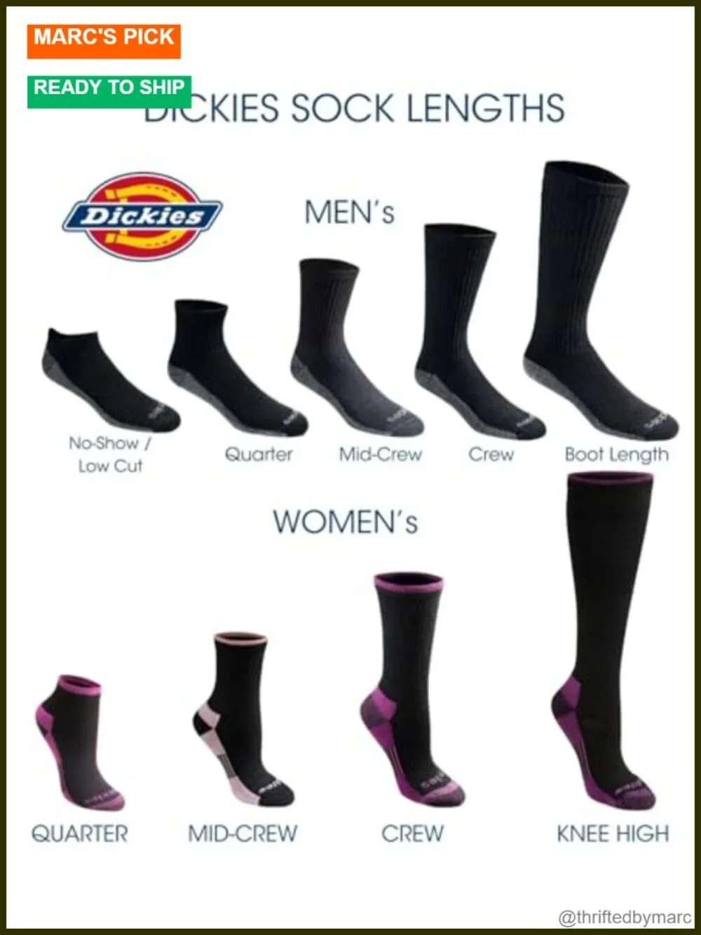 Men's Max Cushion Crew Socks Moisture Control 6 Pairs